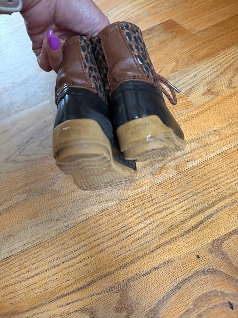 Sperry waterproof duck